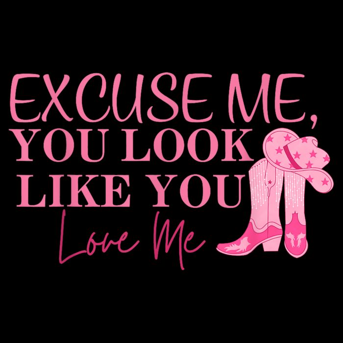 Funny Excuse Me You Look Like You Love Me Funny Boots Memes T City Backpack
