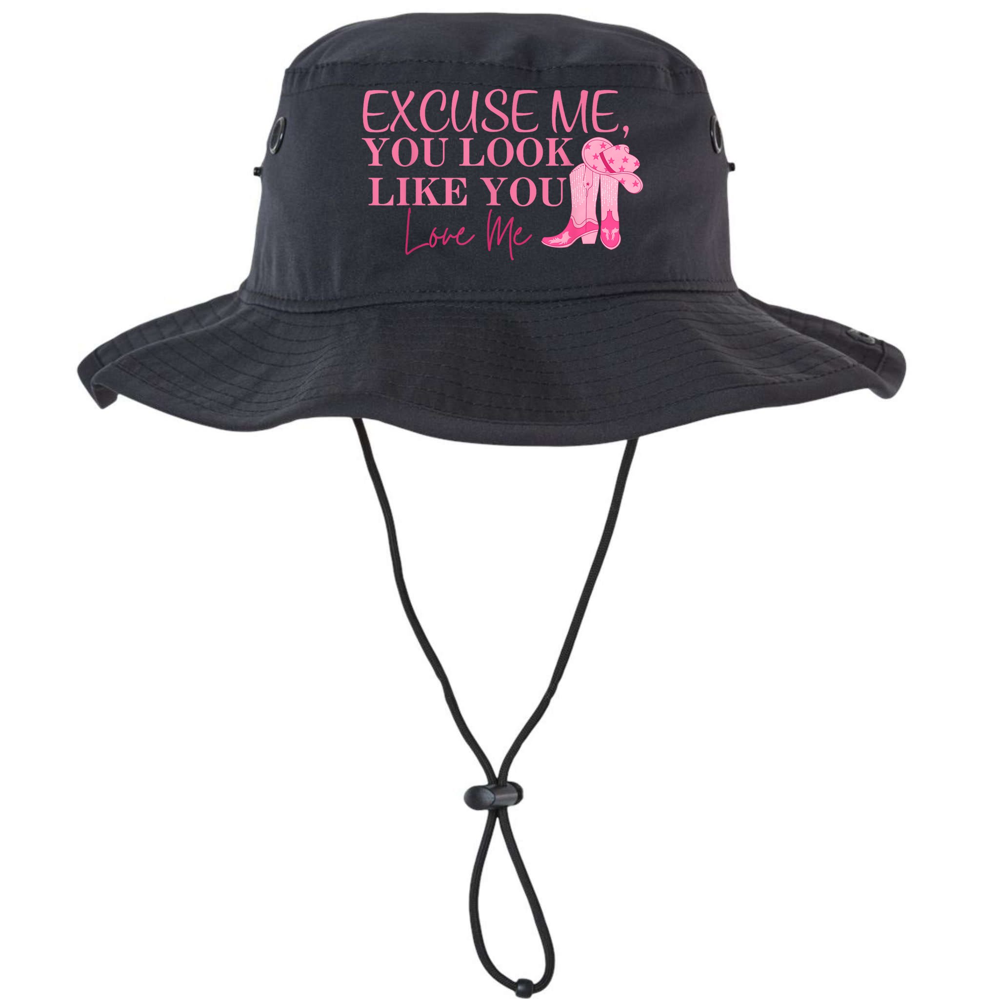 Funny Excuse Me You Look Like You Love Me Funny Boots Memes T Bucket Hat