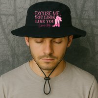 Funny Excuse Me You Look Like You Love Me Funny Boots Memes T Bucket Hat