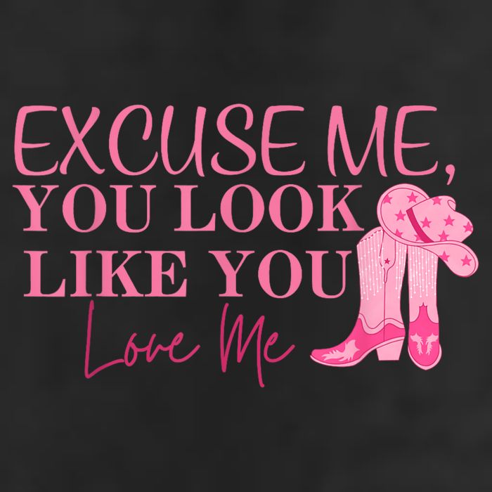 Funny Excuse Me You Look Like You Love Me Funny Boots Memes T 25L Jumbo Tote
