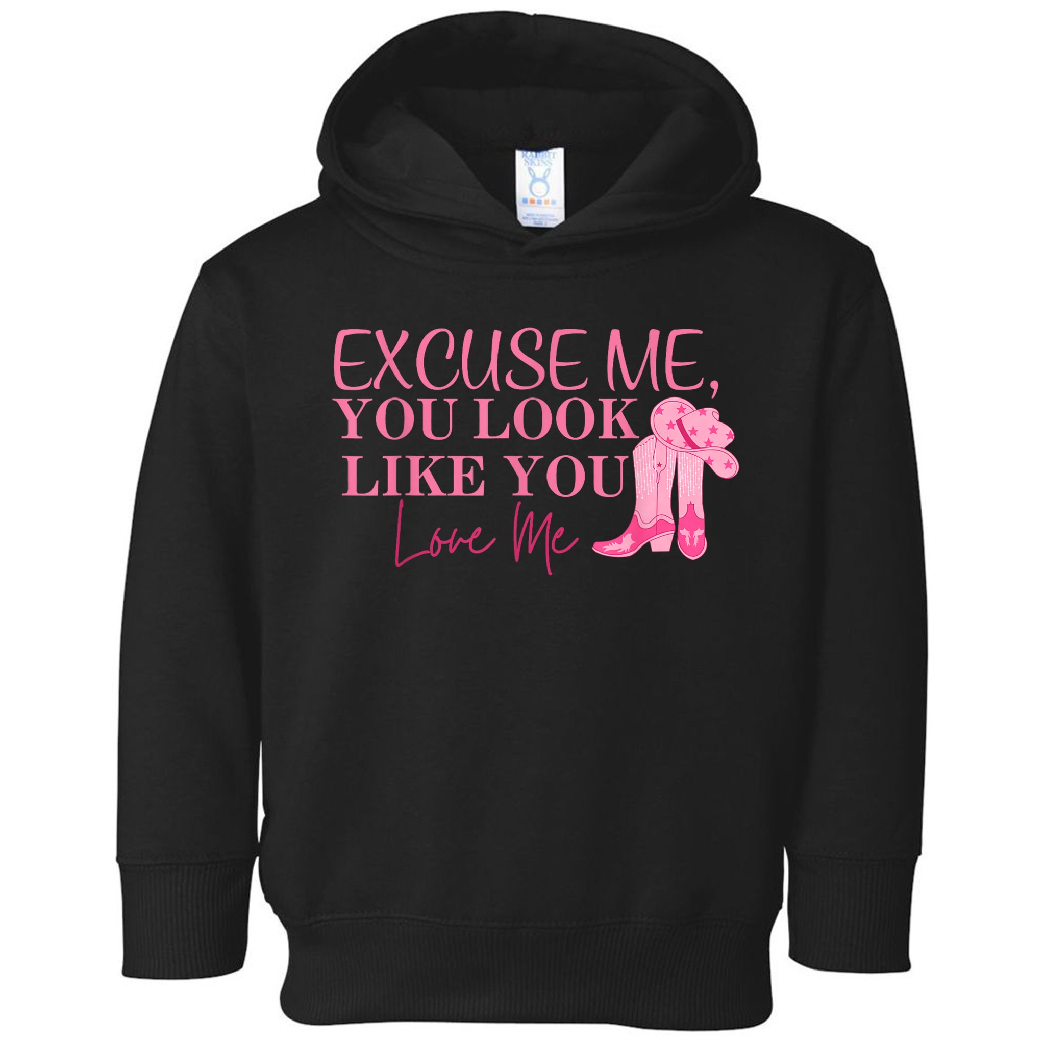 Funny Excuse Me You Look Like You Love Me Funny Boots Memes T Toddler Hoodie