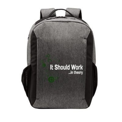 Funny Engineer Meme Design It Should Work In Theory Vector Backpack