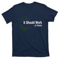 Funny Engineer Meme Design It Should Work In Theory T-Shirt