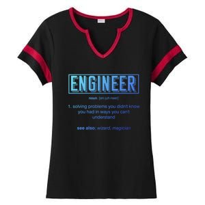 Funny Engineering Major College Students No Life Money Sleep Gift Ladies Halftime Notch Neck Tee