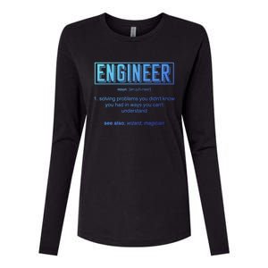 Funny Engineering Major College Students No Life Money Sleep Gift Womens Cotton Relaxed Long Sleeve T-Shirt