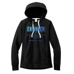 Funny Engineering Major College Students No Life Money Sleep Gift Women's Fleece Hoodie