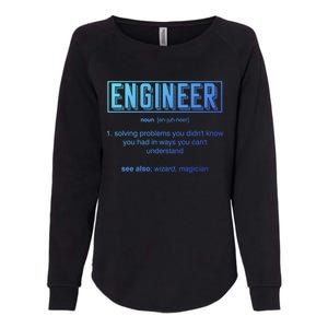 Funny Engineering Major College Students No Life Money Sleep Gift Womens California Wash Sweatshirt