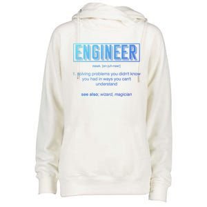 Funny Engineering Major College Students No Life Money Sleep Gift Womens Funnel Neck Pullover Hood