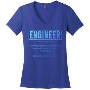 Funny Engineering Major College Students No Life Money Sleep Gift Women's V-Neck T-Shirt