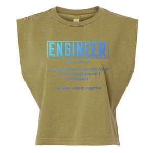 Funny Engineering Major College Students No Life Money Sleep Gift Garment-Dyed Women's Muscle Tee