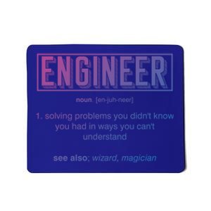 Funny Engineering Major College Students No Life Money Sleep Gift Mousepad