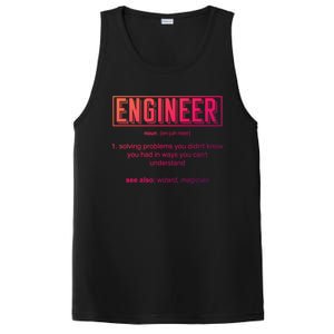 Funny Engineering Major College Students No Life Money Sleep Gift PosiCharge Competitor Tank