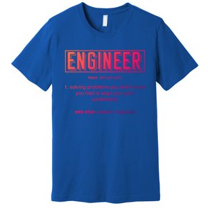 Funny Engineering Major College Students No Life Money Sleep Gift Premium T-Shirt