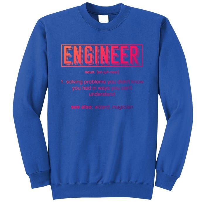 Funny Engineering Major College Students No Life Money Sleep Gift Tall Sweatshirt