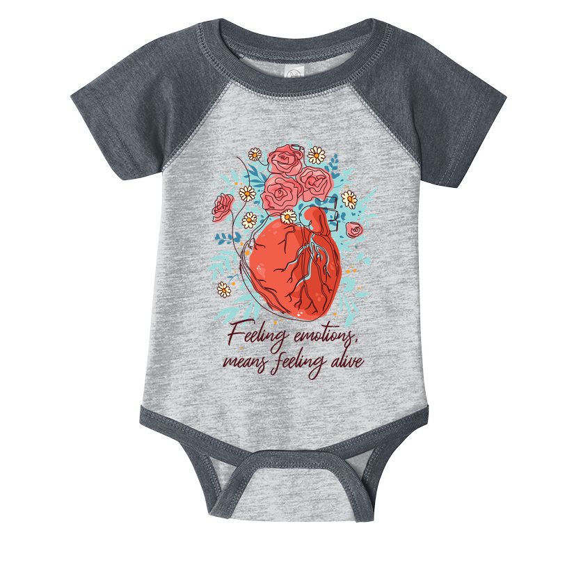 Feeling Emotions Means Feeling Alive Infant Baby Jersey Bodysuit