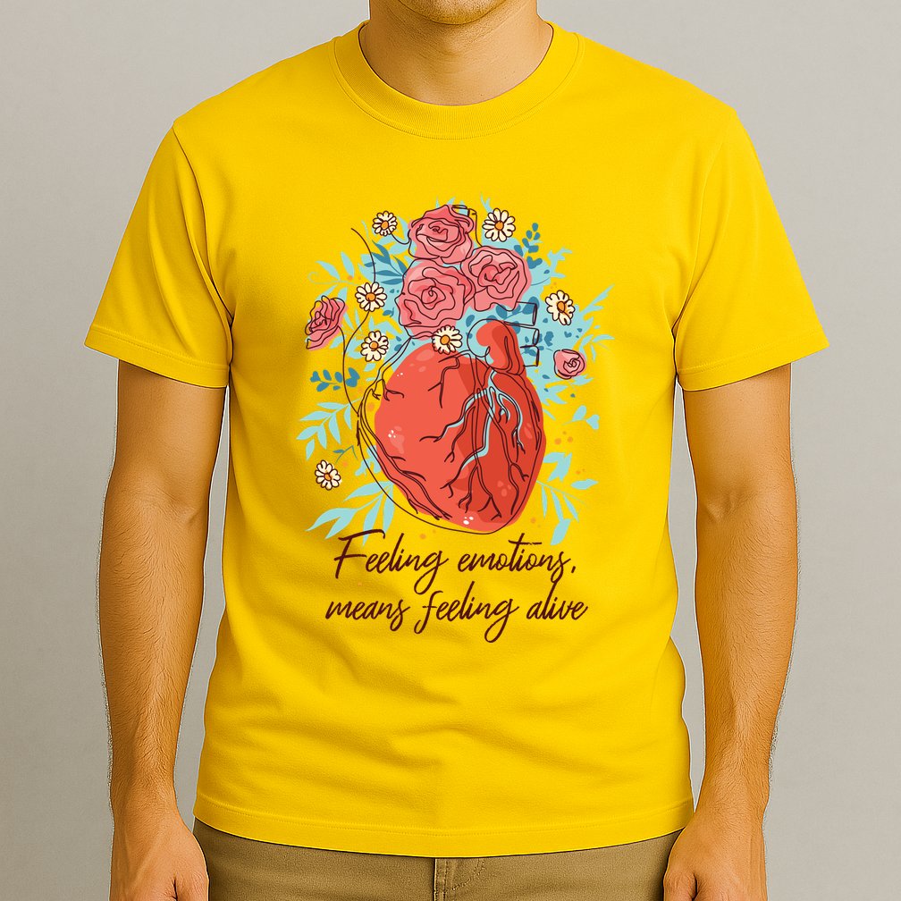 Feeling Emotions Means Feeling Alive T-Shirt