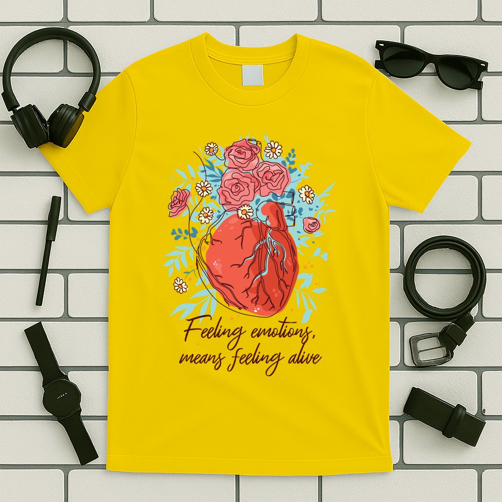 Feeling Emotions Means Feeling Alive T-Shirt