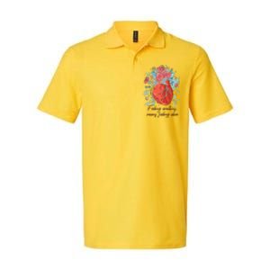 Feeling Emotions Means Feeling Alive Softstyle Adult Sport Polo