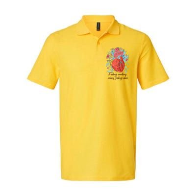 Feeling Emotions Means Feeling Alive Softstyle Adult Sport Polo