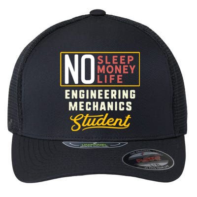 Funny Engineering Mechanics Major Studengift Graduation Cool Gift Flexfit Unipanel Trucker Cap