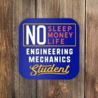 Funny Engineering Mechanics Major Studengift Graduation Cool Gift Coaster