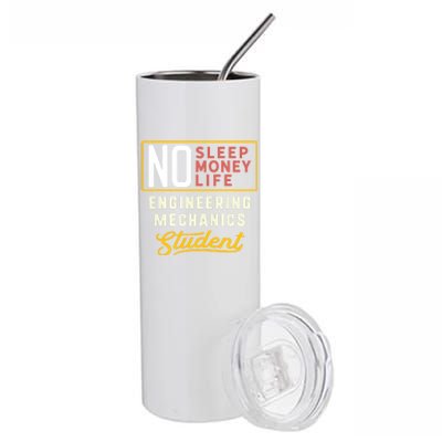 Funny Engineering Mechanics Major Studengift Graduation Cool Gift Stainless Steel Tumbler