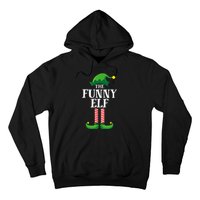 Funny Elf Matching Family Group Christmas Party Hoodie