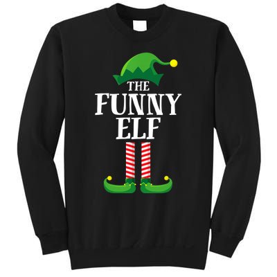 Funny Elf Matching Family Group Christmas Party Sweatshirt