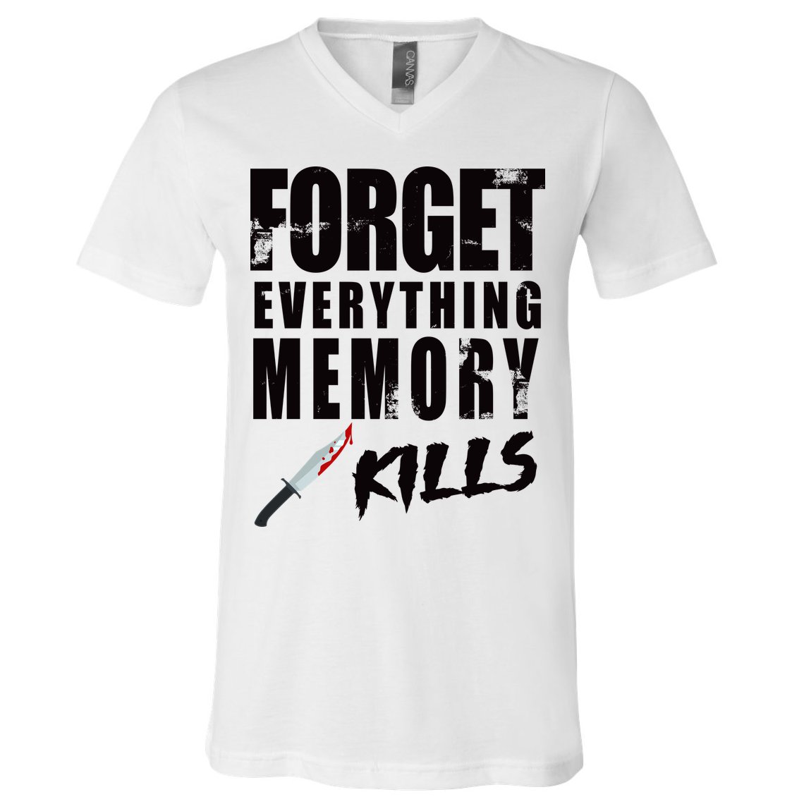 Forget Everything Memory Kills V-Neck T-Shirt