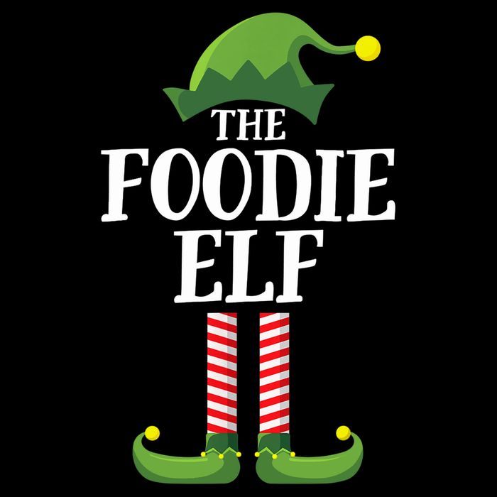 Foodie Elf Matching Family Group Christmas Party City Backpack