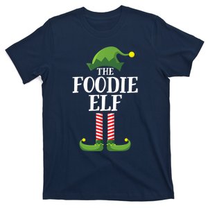 Foodie Elf Matching Family Group Christmas Party T-Shirt