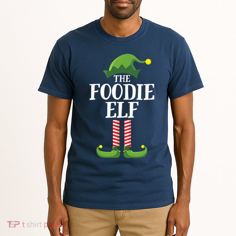 Foodie Elf Matching Family Group Christmas Party Tall T-Shirt