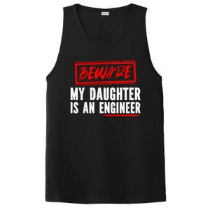 Funny Engineers Mom Or Dad My Daughter Is An Engineer Gift PosiCharge Competitor Tank