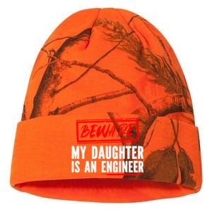 Funny Engineers Mom Or Dad My Daughter Is An Engineer Gift Kati Licensed 12" Camo Beanie