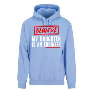 Funny Engineers Mom Or Dad My Daughter Is An Engineer Gift Unisex Surf Hoodie