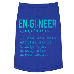 Funny Engineering Meaningful Gift Engineer Definition Gift Doggie Tank