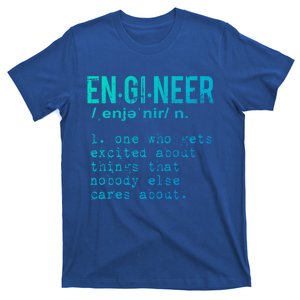 Funny Engineering Meaningful Gift Engineer Definition Gift T-Shirt