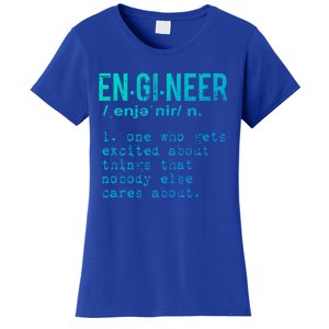 Funny Engineering Meaningful Gift Engineer Definition Gift Women's T-Shirt