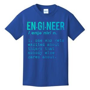 Funny Engineering Meaningful Gift Engineer Definition Gift Kids T-Shirt