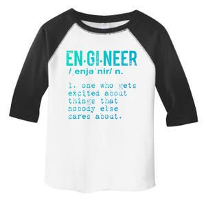 Funny Engineering Meaningful Gift Engineer Definition Gift Toddler Fine Jersey T-Shirt