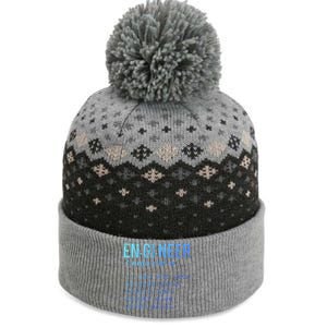 Funny Engineering Meaningful Gift Engineer Definition Gift The Baniff Cuffed Pom Beanie