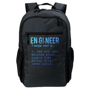 Funny Engineering Meaningful Gift Engineer Definition Gift Daily Commute Backpack