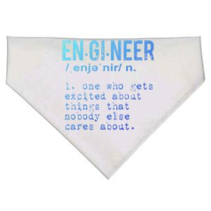 Funny Engineering Meaningful Gift Engineer Definition Gift USA-Made Doggie Bandana