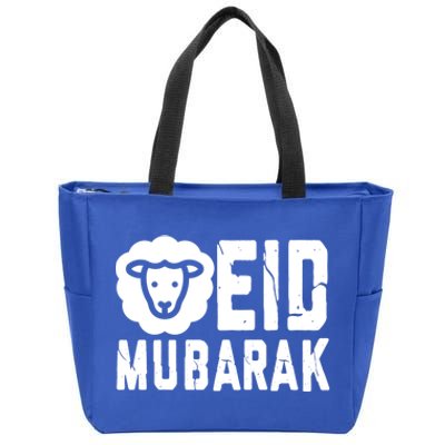 Funny Eid Mubarak Eid Al Adha For Muslim Meaningful Gift Zip Tote Bag