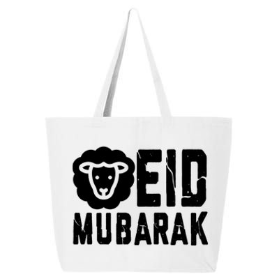 Funny Eid Mubarak Eid Al Adha For Muslim Meaningful Gift 25L Jumbo Tote