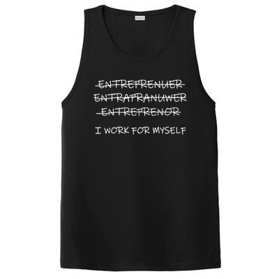 Funny Entrepreneur Men Women CEO Business Owner Gifts PosiCharge Competitor Tank