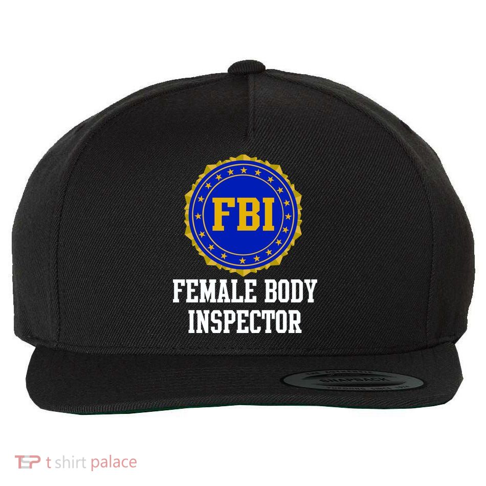 Female Body Inspector Wool Snapback Cap