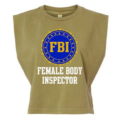 Female Body Inspector Garment-Dyed Women's Muscle Tee