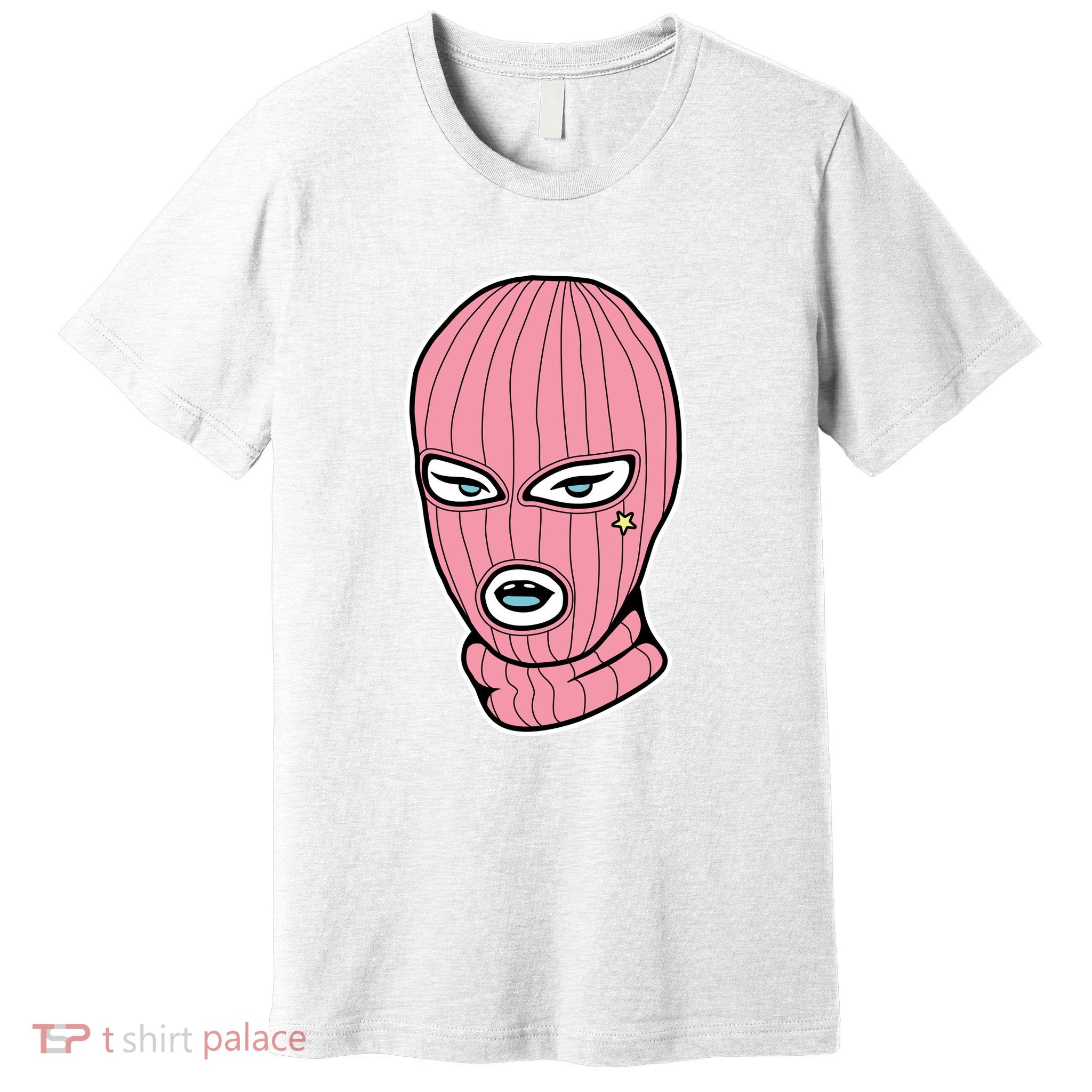 Female Pink Ski Premium T-Shirt