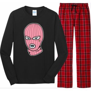 Female Pink Ski Long Sleeve Pajama Set